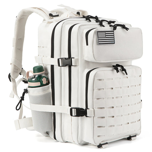 Tactical Backpack for Men and Women Outdoor Survival Bug Out Bag Small School Rucksack Hking with Bottle Holder