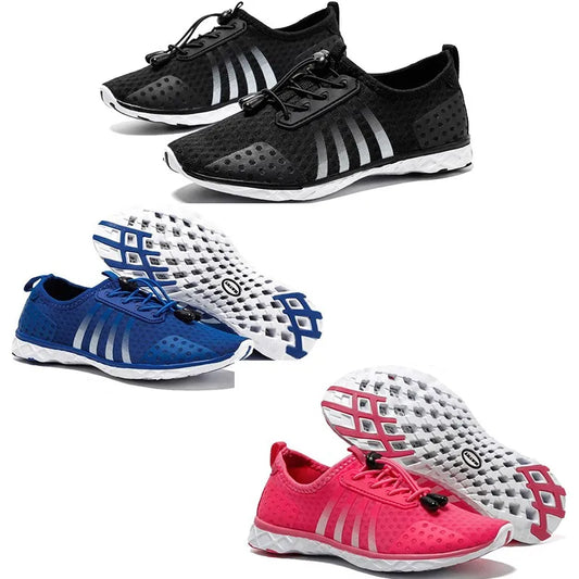 Soft Beach Sneakers Water Shoes for Women Men Breathable Quick Dry Shoes
