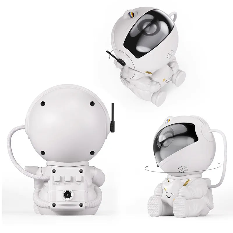 Galaxy Star Projector LED Night Light Starry Sky Astronaut Projectors Lamp For Bedroom Children Gifts
